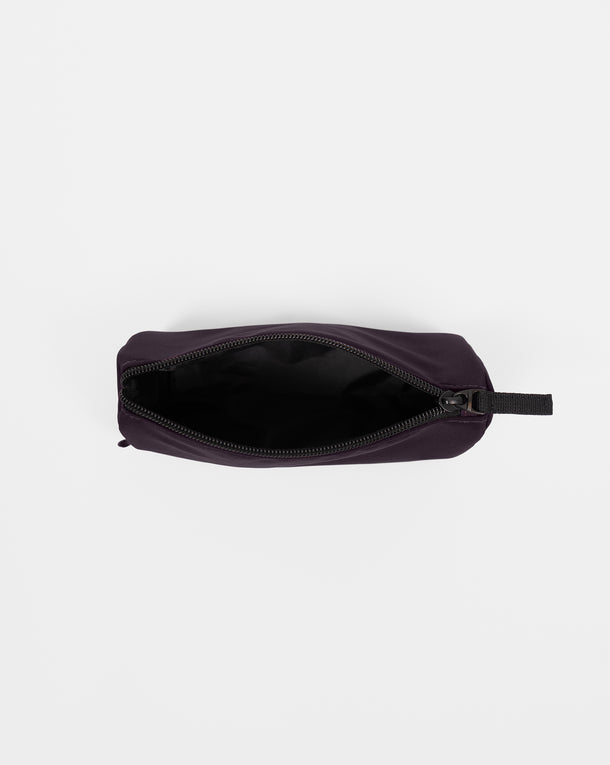 Alisa Deep Plum Cosmetic Pouch