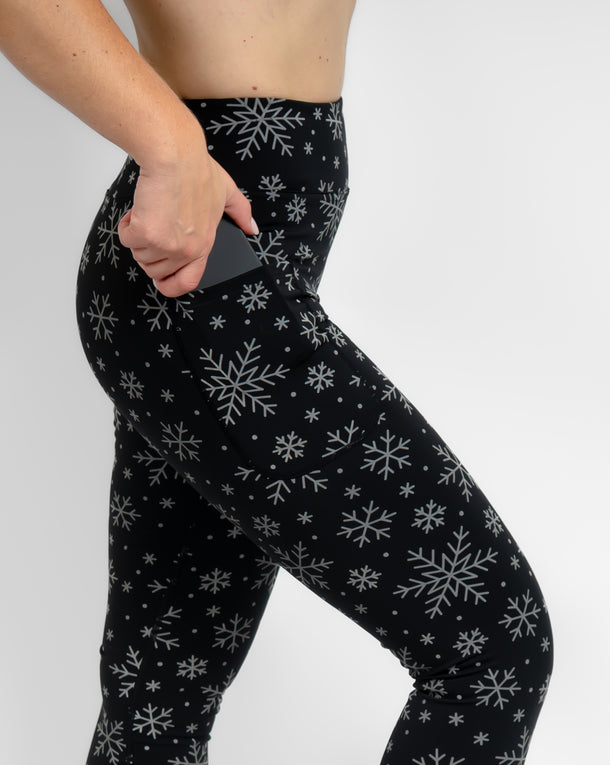 Aya Arctic Reflective Tight Fit Winter Leggings