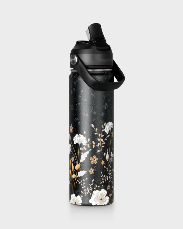 Luna Elegant Floral Water Bottle 650ml