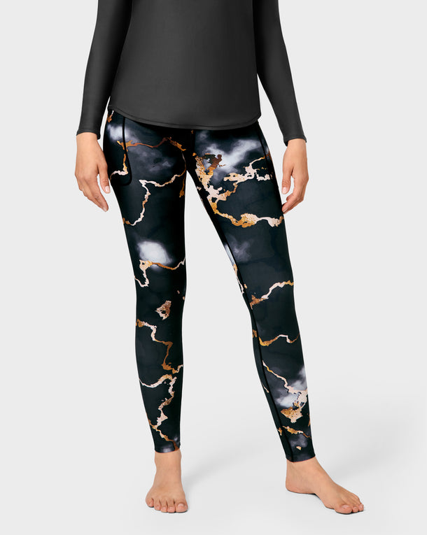 Signature Marble Leggings
