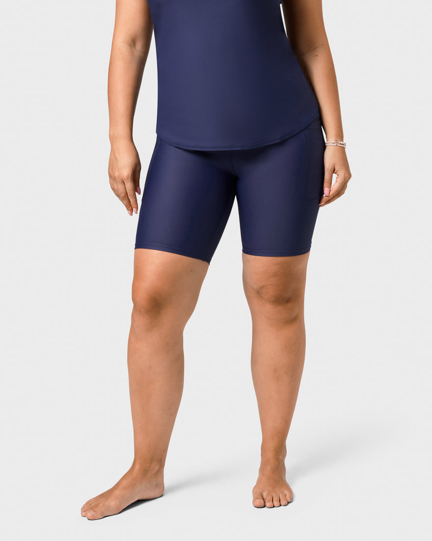 Signature Navy Shorts