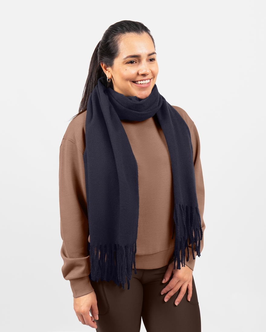 Paige Deep Blue Scarf